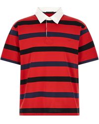 Prada - Cotton Polo Shirt - Lyst