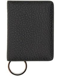 Maison Margiela - Leather Cardholder With Key-Ring - Lyst