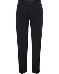 Peserico - Stretch Cotton Chino Trousers - Lyst