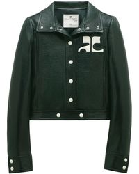 Courreges - Courregès Reedition Vinyl Jacket - Lyst
