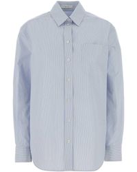 The Row - Embroidered Poplin Gavina Shirt - Lyst