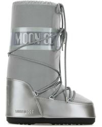 Moon Boot - Satin Icon Boots - Lyst
