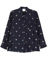 forte_forte - Embroidered Silk Shirt - Lyst