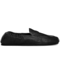 Celine - Adam Goat Leather Loafers - Lyst