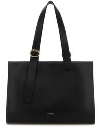 Jil Sander - Leather Shopping Bag - Lyst