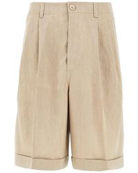 Jacquemus - Pastro Linen Shorts - Lyst