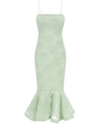 ROTATE BIRGER CHRISTENSEN - Rotate Birger Christensen 'Flower Mesh Flounce' Dress - Lyst