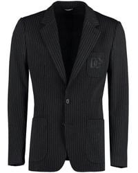 Dolce & Gabbana - Dolce & Gabbana Portofino Single-Breasted Two-Button Jacket - Lyst