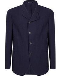 Emporio Armani - Split Jacket - Lyst