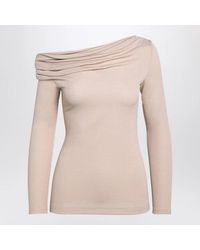 Givenchy - Sweater With Bare Shoulder - Lyst