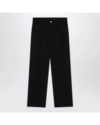 MM6 by Maison Margiela - Wool-Blend Trousers - Lyst