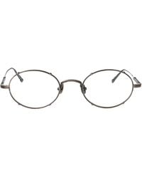 Matsuda - Antique Clear Lens Metal Glasses - Lyst