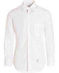 Thom Browne - Solid Poplin Shirt - Lyst