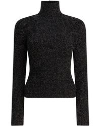 Max Mara - Wool And Cashmere Mouliné Turtleneck Sweater - Lyst