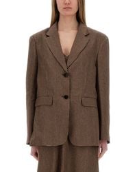 Alysi - "Micro Stripes" Blazer - Lyst
