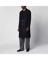 Harris Wharf London - Single-Breasted Wool Coat - Lyst