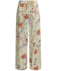 McQueen - Viscose Trousers - Lyst