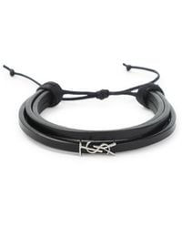 Saint Laurent - Ysl Bracelet - Lyst