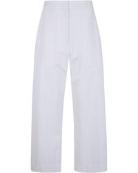 Studio Nicholson - "Diome" Twist Seam Button Front Pant - Lyst