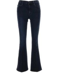 Mother - Midnight Stretch Denim The Weekender Jeans - Lyst