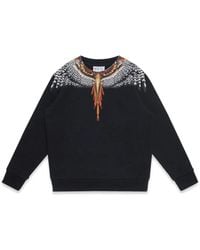 Marcelo Burlon - Marcelo Burlon County Of Milan Grizzly Wings Crewneck - Lyst