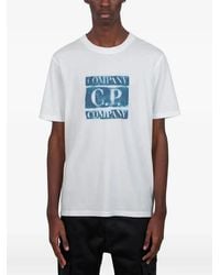 C.P. Company - C.P.Company Short-Sleeve T-Shirt With Logo Detailing - Lyst