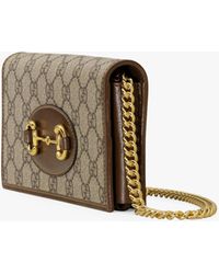 Gucci - Horsebit 1955 Wallet With Chain - Lyst