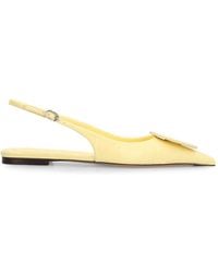 Jacquemus - Duelo Leather Slingback Pumps - Lyst