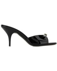 Miu Miu - Leather Mules - Lyst