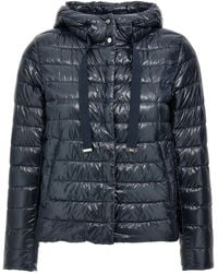 Herno - Nylon Short Down Jacket - Lyst