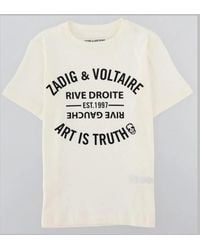 Zadig & Voltaire - Zadig&Voltaire Tee Shirt - Lyst