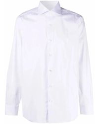 Barba Napoli - "Classic" Popeline Stretch Shirt - Lyst