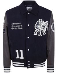 Les Deux - "Basket Varsity" Wool Jacket - Lyst