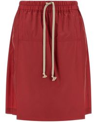 Rick Owens - Polyester Bermuda Shorts - Lyst