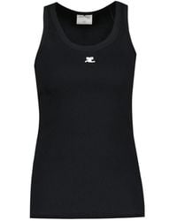 Courreges - Courregès 90's Rib Tank Top - Lyst