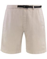 Woolrich - Easy Cotton Bermuda Shorts - Lyst