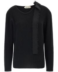 Alberta Ferretti - Bow Sweater - Lyst
