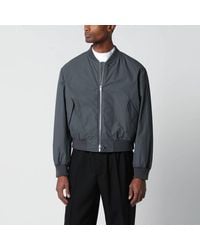 Jil Sander - Cotton Zipup Bomber Jacket - Lyst