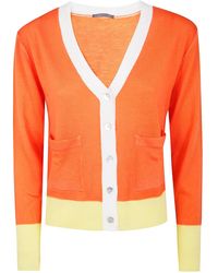 In bed with You - V Neck Pockets Cardigan Jacket - Lyst