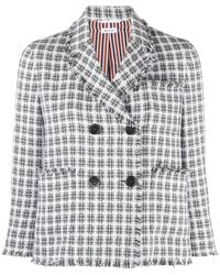 Thom Browne - Cotton Cropped Sportcoat - Lyst