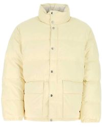 Jil Sander - Cream Polyester Down Jacket - Lyst