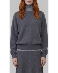 Lisa Yang - Graphite Veira Sweater - Lyst