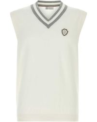 Brunello Cucinelli - Cotton Vest - Lyst