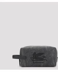 Etro - Leather Pouch Arnica - Lyst