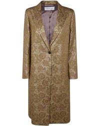 Dries Van Noten - "Richy" Single Breasted Coat - Lyst