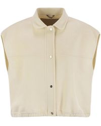 Herno - Double Wool Waistcoat - Lyst