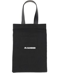 Jil Sander - Tote Bag With Logo - Lyst