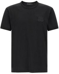 Dolce & Gabbana - 'Dg' Patch T-Shirt - Lyst