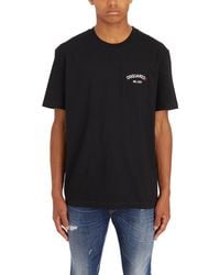 DSquared² - Regular Fit Cotton T-Shirt - Lyst