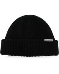 Balenciaga - Ribbed Wool Hat - Lyst